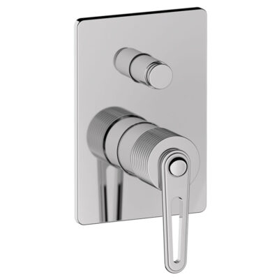 Daniel Brooklyn inbouw regendouche Ø30cm met drukknop en keramische bovendeel 15 kleuropties 4