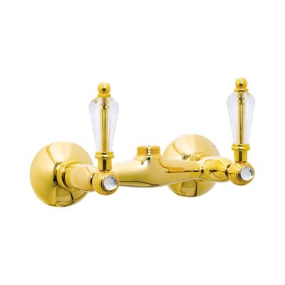 Daniel Crystal Retro eengreeps mengkraan met Swarovski greep en glijstang 15 kleuropties 6