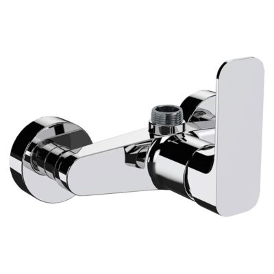 Daniel Tiara telescopische opbouw opbouw regendouche met ultra dunne 25x25cm hoofddouche in chroom 4