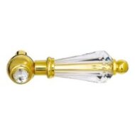 Daniel Crystal Retro inbouw bidetmengkraan met Swarovski grepen en keramische bovendeel 25