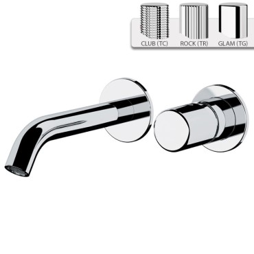 Daniel Trilogy inbouw wastafelkraan 17 cm in 15 kleuren 25127109F 15K productslider