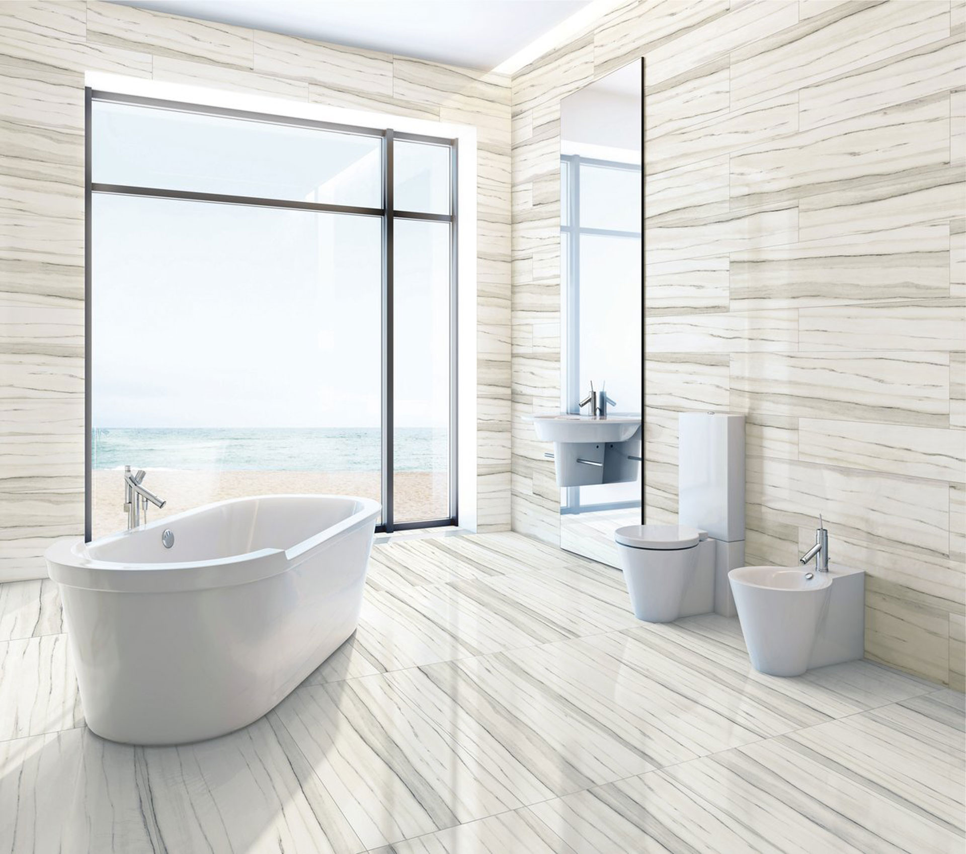 1 stonepeak bathroom tiles zebrino calacatta full