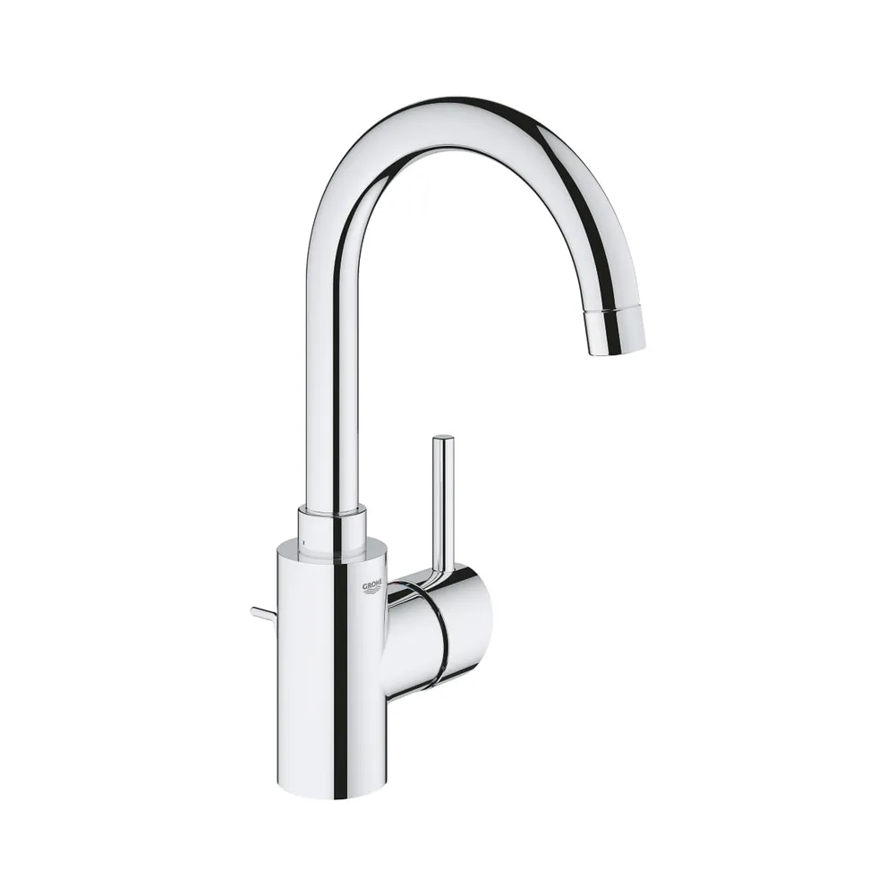 Grohe Concetto eengreeps wastafelmengkraan L-maat chroom met 360° draaibereik en SilkMove 32629002 3 Grohe Concetto eengreeps wastafelmengkraan L-maat chroom met 360° draaibereik en SilkMove 32629002 3