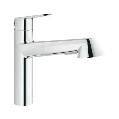 Grohe Eurodisc Cosmopolitan eengreeps keukenmengkraan met uittrekbare spoeldouche chroom 32257002 6 Grohe Eurodisc Cosmopolitan eengreeps keukenmengkraan met uittrekbare spoeldouche chroom 32257002 6