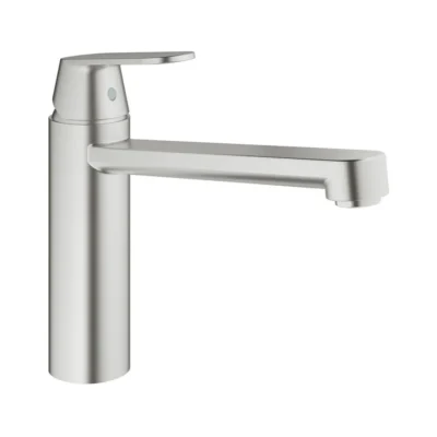 Grohe Eurosmart Cosmopolitan eengreeps spoelbakmengkraan supersteel met zwenkbare uitloop 30193DC0 4