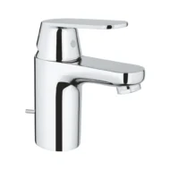 Grohe Eurosmart Cosmopolitan eengreeps wastafelmengkraan S-grootte chroom met afvoertrekker 3282500E