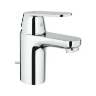 Grohe Eurosmart Cosmopolitan eengreeps wastafelmengkraan chroom met energiebesparing 2337700E Grohe Eurosmart Cosmopolitan eengreeps wastafelmengkraan chroom met energiebesparing 2337700E