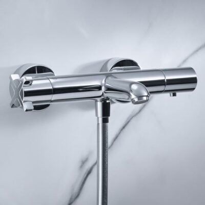 AXOR Citterio E opbouw bad thermostaatkraan 2 verbruikers chroom 36140000 5