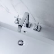 AXOR Citterio E wastafelkraan 170 met EcoSmart met trekstang-afvoergarnituur chroom 36108000