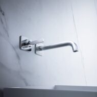 AXOR Citterio E wastafelkraan met EcoSmart met altijd open afvoer chroom 36106000