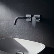 AXOR Citterio M eengreeps inbouw wastafelmengkraan met EcoSmart met altijd open afvoer chroom 34116000