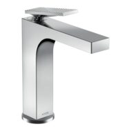 AXOR Citterio wastafelkraan 160 met EcoSmart met trekstang-afvoergarnituur chroom 39071000