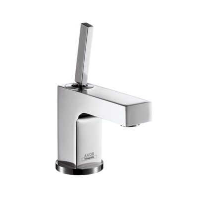 AXOR Citterio wastafelkraan 80 met EcoSmart met trekstang-afvoergarnituur chroom 39015000 4 AXOR Citterio wastafelkraan 80 met EcoSmart met trekstang-afvoergarnituur chroom 39015000 4