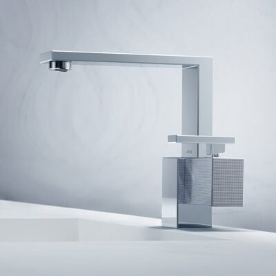 AXOR Edge wastafelkraan 190 met EcoSmart met afsluitbare afvoerplug push open chroom 46021000 7 AXOR Edge wastafelkraan 190 met EcoSmart met afsluitbare afvoerplug push open chroom 46021000 7
