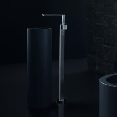 AXOR Edge wastafelkraan met EcoSmart met afsluitbare afvoerplug push open chroom 46041000 6 AXOR Edge wastafelkraan met EcoSmart met afsluitbare afvoerplug push open chroom 46041000 6