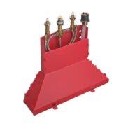 AXOR inbouwdeel voor 4-gats badrandkraan 15480180