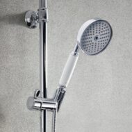 AXOR Montreux glijstangset met garnituur 1 straalsoort 983 mm chroom 27982000 AXOR Montreux glijstangset met garnituur 1 straalsoort 983 mm chroom 27982000