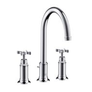 AXOR Montreux wastafelkraan 180 met EcoSmart met trekstang-afvoergarnituur chroom 16513000 48 AXOR Montreux wastafelkraan 180 met EcoSmart met trekstang-afvoergarnituur chroom 16513000 48
