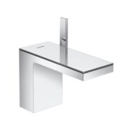 AXOR MyEdition wastafelkraan 110 met EcoSmart met afsluitbare afvoerplug push open gespiegeld chroom 47030000