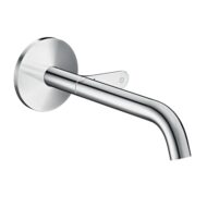 AXOR One eengreeps inbouw wastafelmengkraan met altijd open afvoer chroom 48112000 AXOR One eengreeps inbouw wastafelmengkraan met altijd open afvoer chroom 48112000