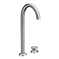 AXOR One wastafelkraan 260 met afsluitbare afvoerplug push open chroom 48060000 AXOR One wastafelkraan 260 met afsluitbare afvoerplug push open chroom 48060000