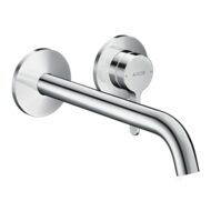 AXOR One wastafelkraan met altijd open afvoer chroom 48120000 AXOR One wastafelkraan met altijd open afvoer chroom 48120000