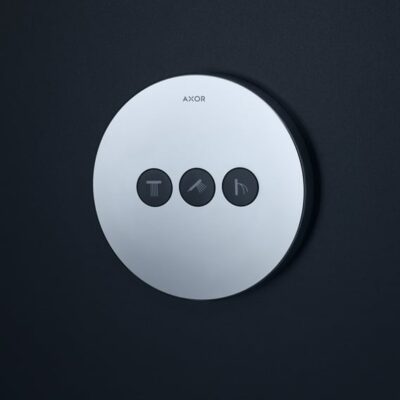 AXOR ShowerSelect Round omsteller 3 verbruikers chroom 36727000 5