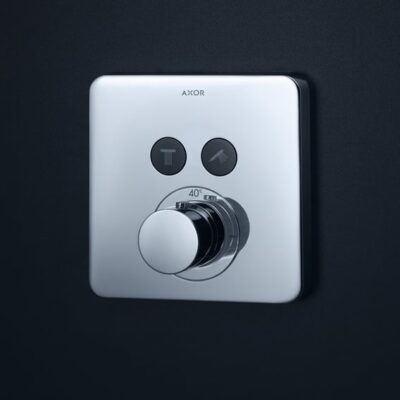 AXOR ShowerSelect Soft Cube thermostaat voor bad & douche 2 verbruikers chroom 36707000 6