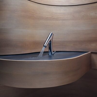 AXOR Starck Organic wastafelkraan met EcoSmart netstroom chroom 12173000 6