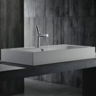 AXOR Uno wastafelkraan 110 met EcoSmart chroom 45002000 AXOR Uno wastafelkraan 110 met EcoSmart chroom 45002000