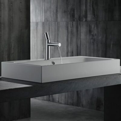 AXOR Uno wastafelkraan 110 met EcoSmart chroom 45002000 6 AXOR Uno wastafelkraan 110 met EcoSmart chroom 45002000 6