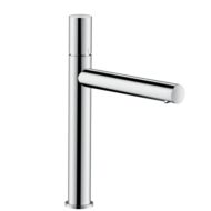 AXOR Uno wastafelkraan 200 met verhoogde kraanlichaam met EcoSmart met altijd open afvoer chroom 45003000 AXOR Uno wastafelkraan 200 met verhoogde kraanlichaam met EcoSmart met altijd open afvoer chroom 45003000