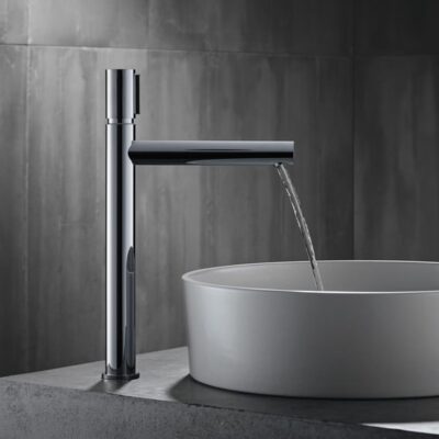 AXOR Uno wastafelkraan 260 met verhoogd kraanlichaam met EcoSmart met altijd open afvoer chroom 45014000 4 AXOR Uno wastafelkraan 260 met verhoogd kraanlichaam met EcoSmart met altijd open afvoer chroom 45014000 4