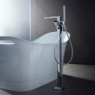 AXOR Urquiola vrijstaande badkraan met thermostaat chroom 11422000 AXOR Urquiola vrijstaande badkraan met thermostaat chroom 11422000