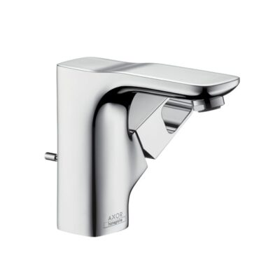 AXOR Urquiola wastafelkraan 110 met EcoSmart met trekstang-afvoergarnituur chroom 11025000 4 AXOR Urquiola wastafelkraan 110 met EcoSmart met trekstang-afvoergarnituur chroom 11025000 4