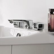 AXOR Urquiola wastafelkraan 50 met EcoSmart met trekstang-afvoergarnituur chroom 11041000 AXOR Urquiola wastafelkraan 50 met EcoSmart met trekstang-afvoergarnituur chroom 11041000