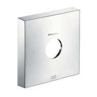 AXOR verlengrozet vierkant 1-gats met pijl-markering chroom 14966000