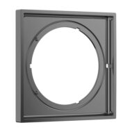 AXOR verlengrozet vierkant verlenging 5 mm zwart chroom 13641330