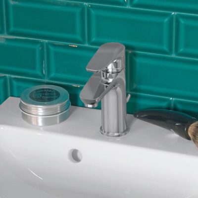 Duravit B.1 wastafelkraan S met trekstang-afvoergarnituur chroom B11010001010 14 Duravit B.1 wastafelkraan S met trekstang-afvoergarnituur chroom B11010001010 14