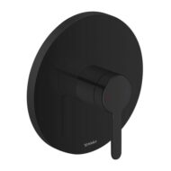 Duravit C.1 eengreeps inbouw douchemengkraan 1 verbruiker mat-zwart C14210010046