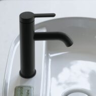 Duravit C.1 wastafelkraan mat-zwart C11020002046 Duravit C.1 wastafelkraan mat-zwart C11020002046