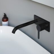 Duravit C.1 wastafelkraan mat-zwart C11070003046 Duravit C.1 wastafelkraan mat-zwart C11070003046