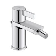 Duravit D-Neo bidetkraan met trekstang-afvoergarnituur chroom DE2400001010