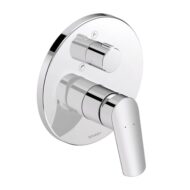 Duravit No.1 eengreeps inbouw mengkraan voor bad 2 verbruikers chroom N15210012010