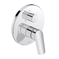 Duravit No.1 eengreeps inbouw mengkraan voor bad & douche 2 verbruikers chroom N14210012010