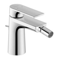 Duravit Tulum bidetkraan met trekstang-afvoergarnituur chroom TU2400001010
