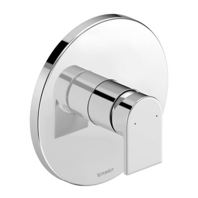 Duravit Tulum eengreeps inbouw douchemengkraan 1 verbruiker chroom TU4210010010 6