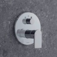 Duravit Tulum eengreeps inbouw mengkraan voor bad & douche 2 verbruikers chroom TU4210012010