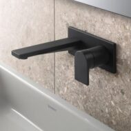 Duravit Tulum eengreeps inbouw wastafelmengkraan mat-zwart TU1070004046 8 Duravit Tulum eengreeps inbouw wastafelmengkraan mat-zwart TU1070004046 8