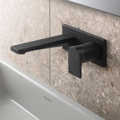 Duravit Tulum eengreeps inbouw wastafelmengkraan mat-zwart TU1070004046 5